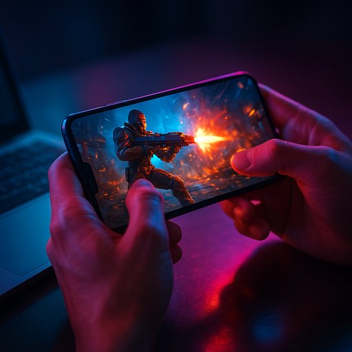 CV444 Win locked phone beside laptop